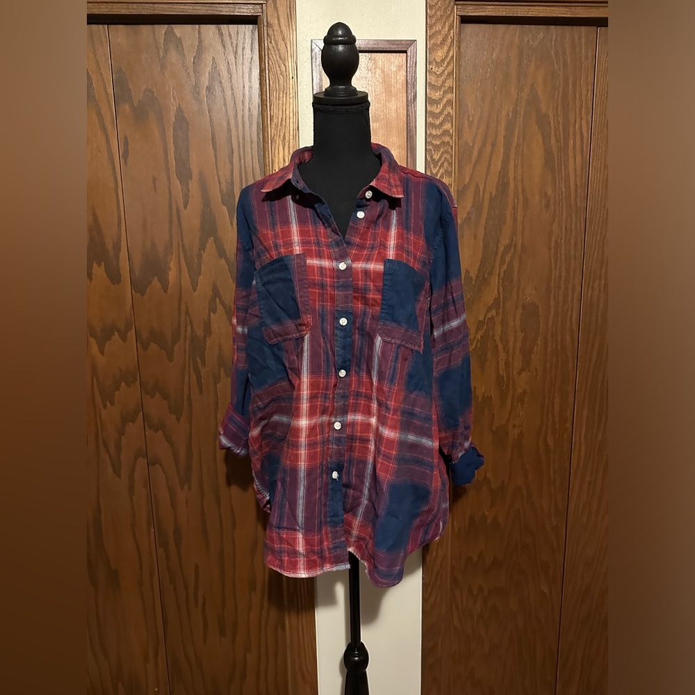 NWT Mossimo Boyfriend Fit Flannel